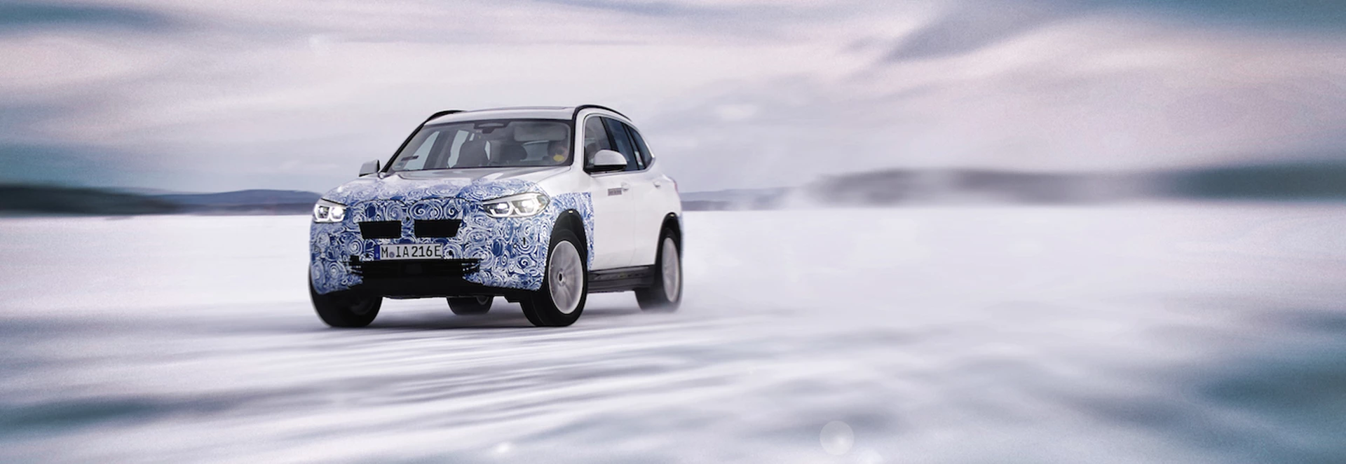 BMW test fleet of EVs in the Arctic Circle